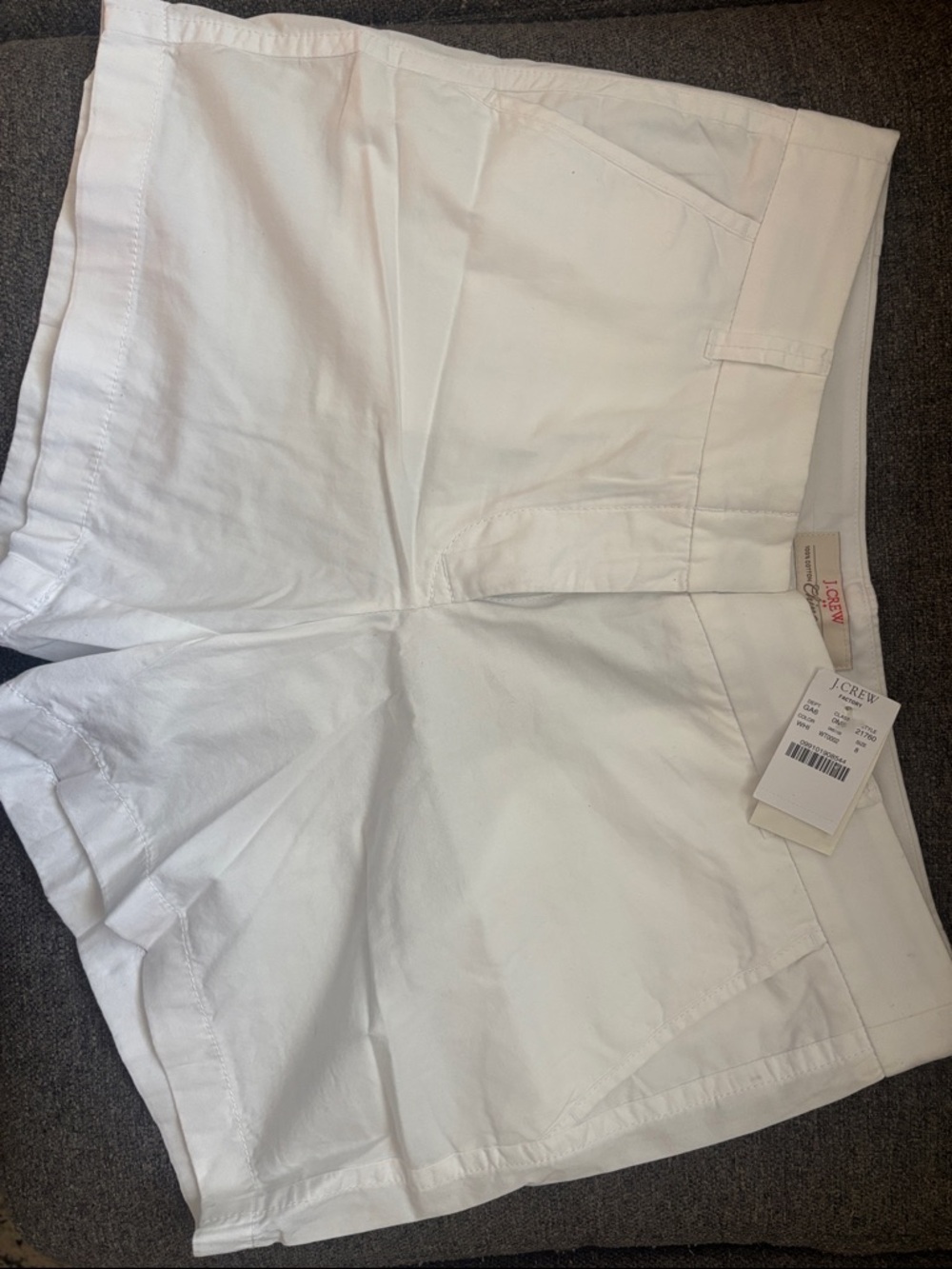 J. Crew White High-Waist Women’s Shorts